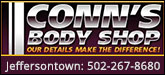 Conn's Body Shop Sponsorship Banner